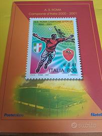 folder A.S.ROMA Campione  d'Italia  2000/2001