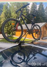 Portabici da tetto per auto.