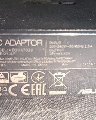 Caricabatterie / Alimentatore Asus originale 65W