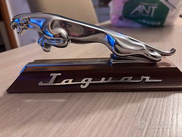Chrome emblema Jaguar - originale d’epoca