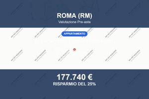 Immobile in asta di 121 m² a Roma