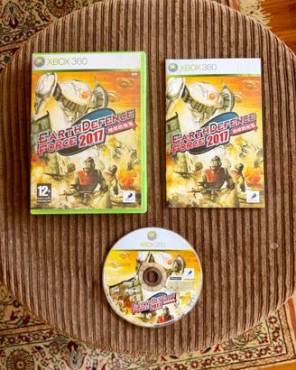 EARTH DEFENSE FORCE 2017 XBOX 360 SERIES X X360