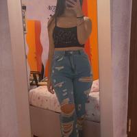 Jeans strappato 🩵