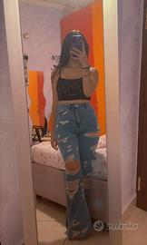 Jeans strappato 🩵