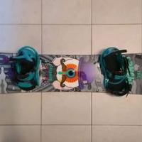 Snowboard Salomon attacchi Burton