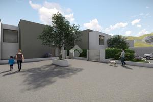 VILLA A SCHIERA D'ANGOLO A CINISI