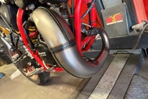 scarico stage 6 con terminale in carbonio gianelli