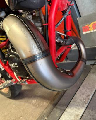 scarico stage 6 con terminale in carbonio gianelli