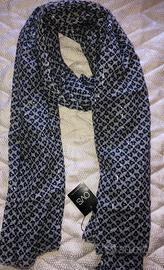 Sciarpa OVS fantasia blu e argento