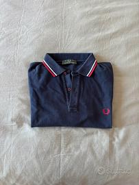 Polo fred perry blu