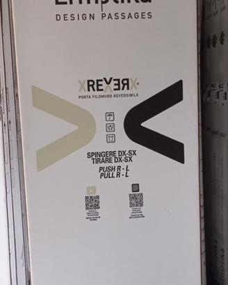 porte filo muro reverx Ermetika 