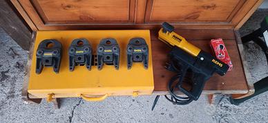 Pinzatrice Rems + ganasce multistrato