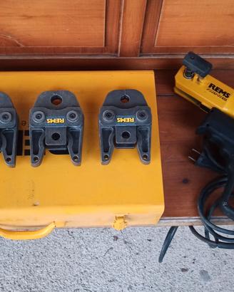 Pinzatrice Rems + ganasce multistrato