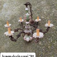 lampadario vintage