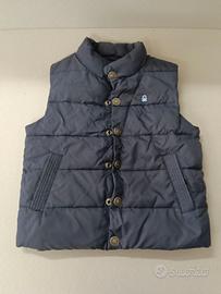 Piumino Benetton smanicato bambino 