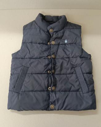 Piumino Benetton smanicato bambino 