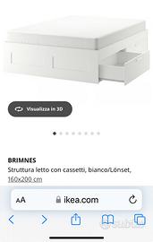 Letto matrimoniale IKEA