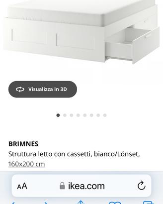 Letto matrimoniale IKEA