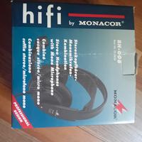 Cuffie con microfono professionali Monacor BH-008