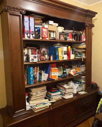 Libreria noce Creazioni Artistiche Fiorentine