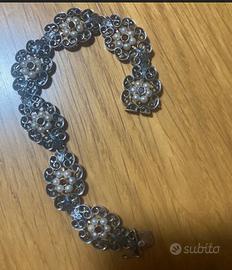Bracciaie vintage in filigrana d’argento