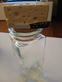 barattolo porta cubetti di parmigiano