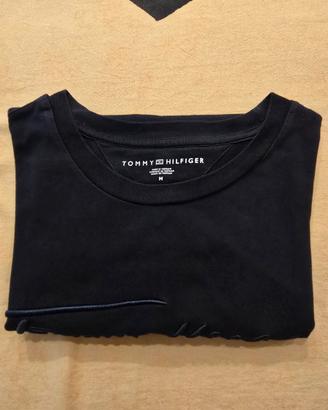 Maglietta Tommy Hilfiger blu Uomo, usata TG M
