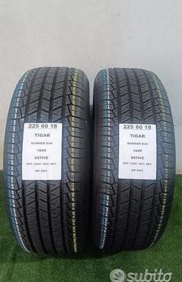 2 gomme 225 60 18 TIGAR M+S RIF2921