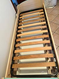 Letto completo con cassettone inferiore