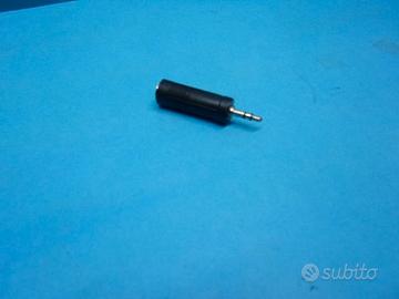 Adattatore jack 6 mm femmina a jack 3,5 mm maschio