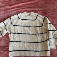 Maglione a righe Pull&Bear taglia L