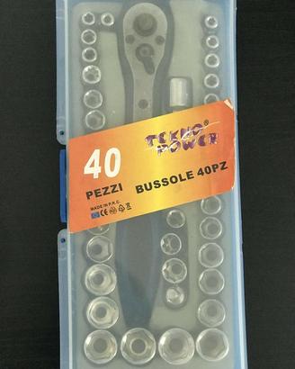 Set chiavi a bussola 40 pezzi