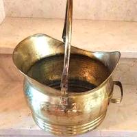 Secchiello/Fioriera vintage in ottone