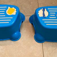 Due Pedana sgabellino Fisher Price baby Bimbo