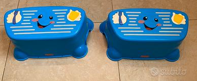Due Pedana sgabellino Fisher Price baby Bimbo