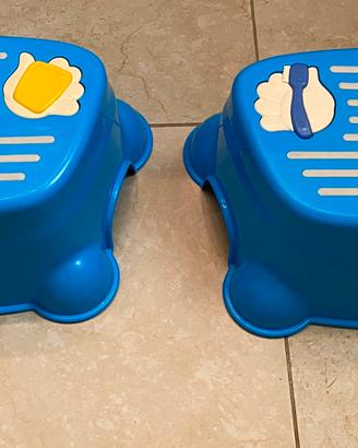 Due Pedana sgabellino Fisher Price baby Bimbo