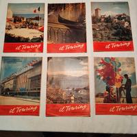 Sei Riviste Il Touring anni 60'