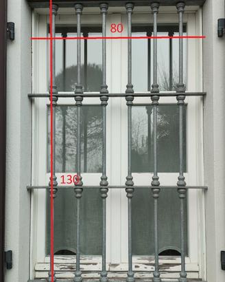 GRATE INFERRIATE ZINCATE PER FINESTRE