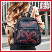 zaino Edizione-limitata fiore d'amore donna nero r