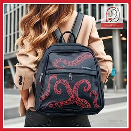 zaino Edizione-limitata fiore d'amore donna nero r