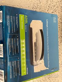 Router Modem Linksys WAG120N