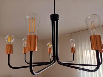 Lampadario a 7 bracci