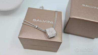 Collana Salvini in 18 kt con pavè Diamanti 0,90 Ct