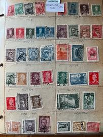 180 Francobolli argentina
