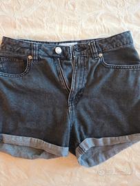 pantalone corto nero