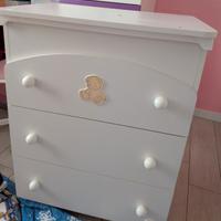 cassettiera fasciatoio foppapedretti