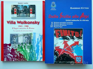 4 Libri - SECONDA GUERRA MONDIALE ITALIA