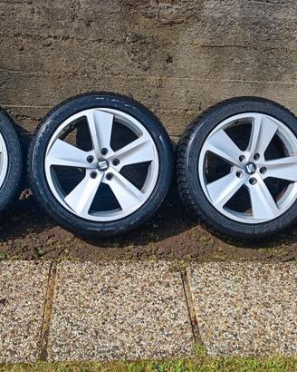 Cerchi in lega 17" Originali SEAT + Gomme Inverna
