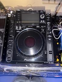 Console pioneer, cdj 2000, mixer djm 800,