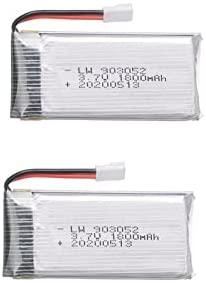 2 Batterie LiPo 3.7V 1800mAh per KY601S Syma X5